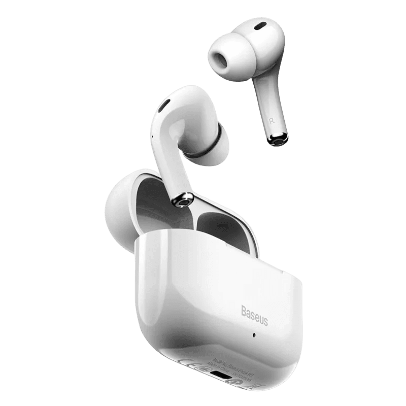 Baseus Écouteurs sans fil bluetooth - Encok W3 – NGW3-02 - Blanc