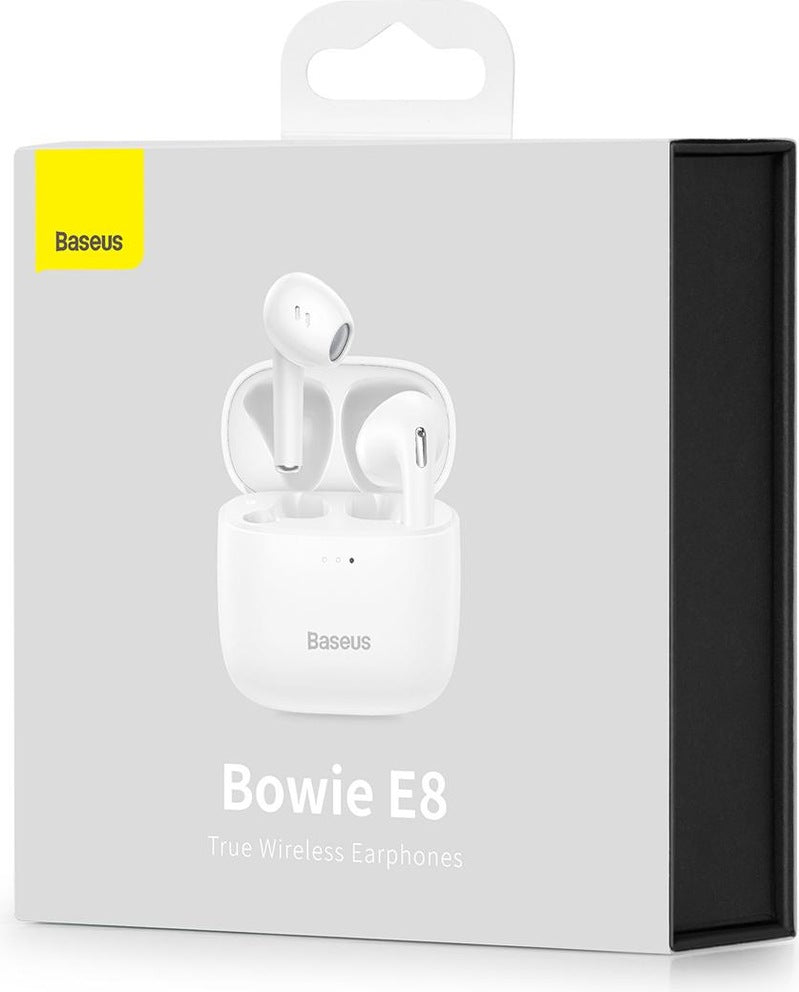 Baseus Écouteurs sans fil bluetooth Bowie E8 - NGE8-02 - Blanc